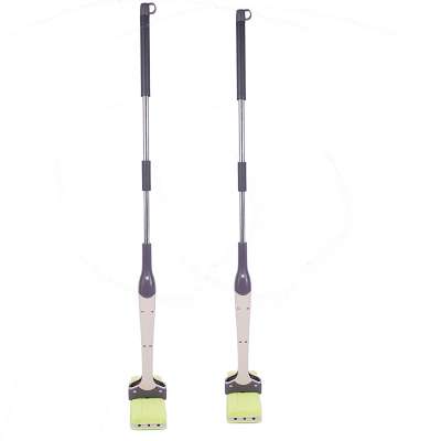 Household portable anti-bacterial 360 degree double sided flat mop