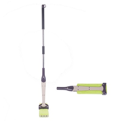 Household portable anti-bacterial 360 degree double sided flat mop