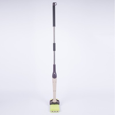 Dry wet amphibious mopping kit with double sided frame